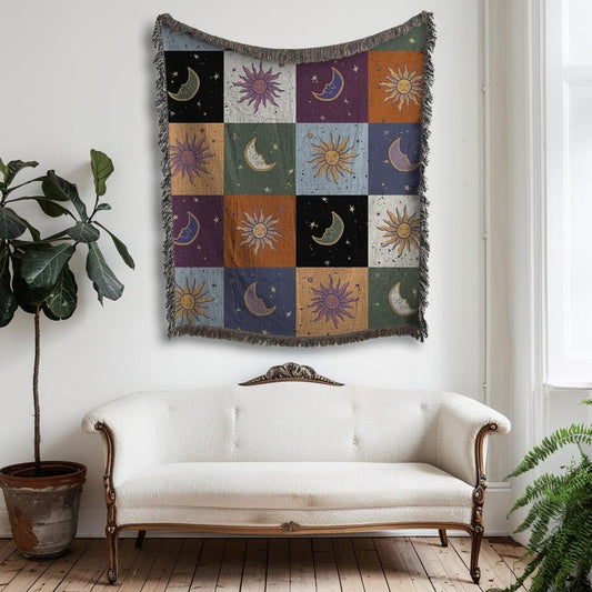 Boho Sun and Moon