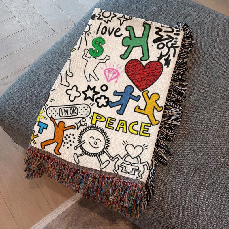Keith Haring Inspired Pop Art Graffiti