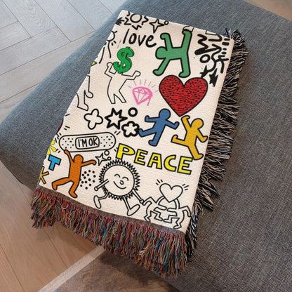 Keith Haring Inspired Pop Art Graffiti