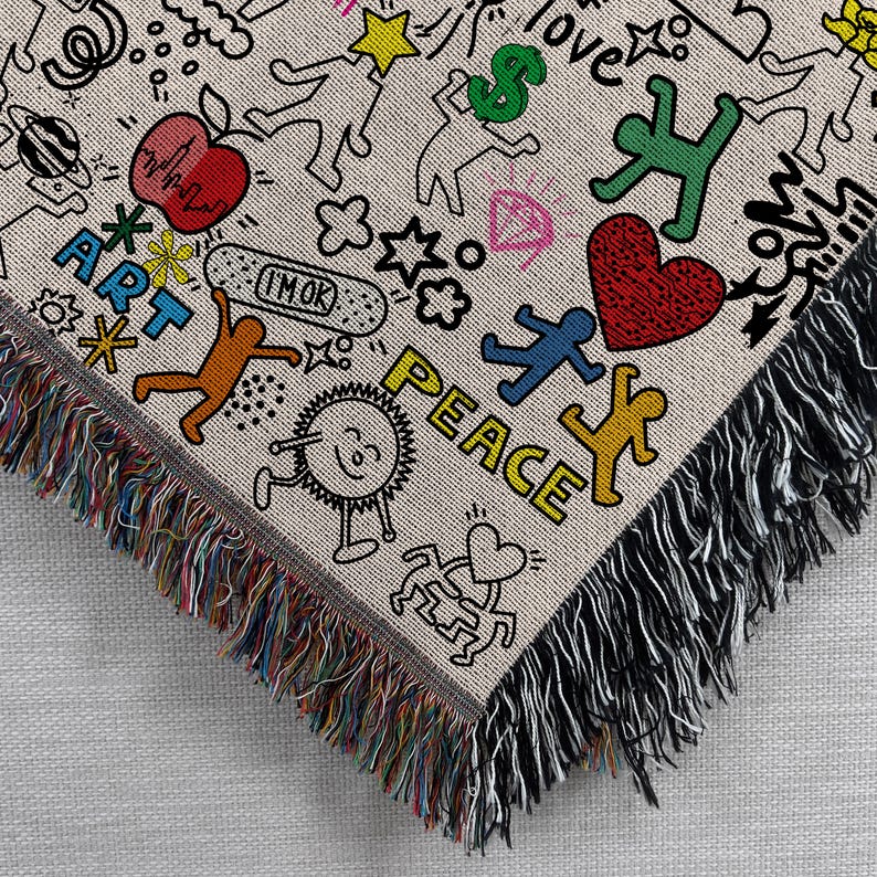 Keith Haring Inspired Pop Art Graffiti