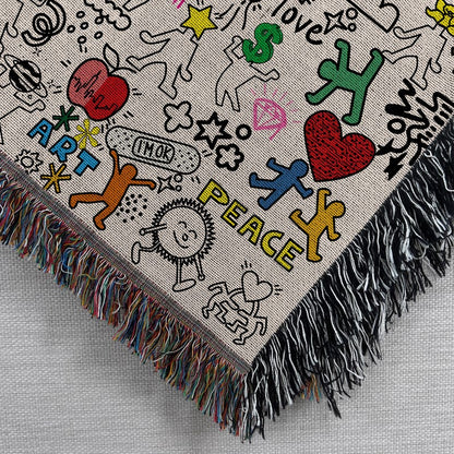 Keith Haring Inspired Pop Art Graffiti